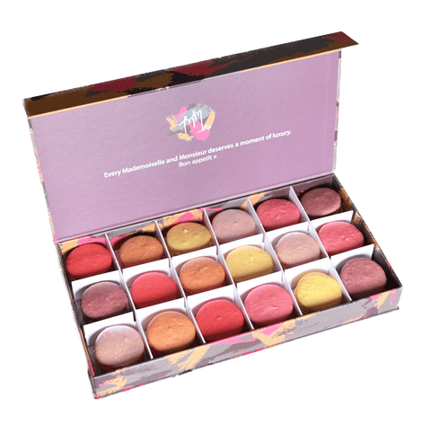 Fruity Favourites Macaron Gift Box - 6 Macarons - Mademoiselle Macaron - Made Scotland