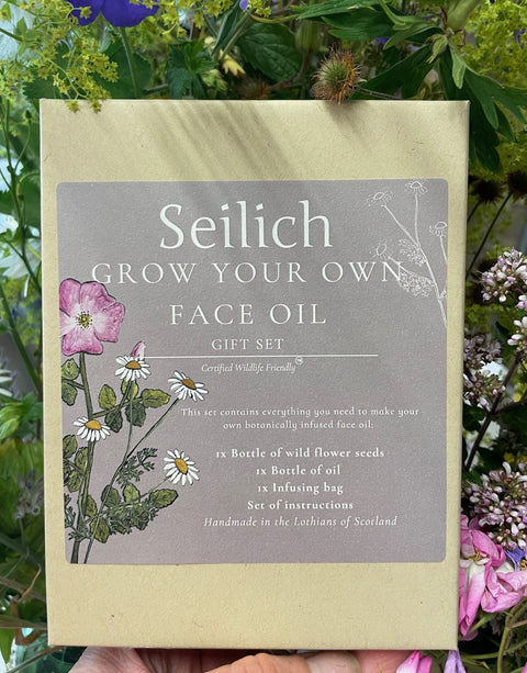 Grow Your Own Face Oil Gift Set - Seilich - Made Scotland