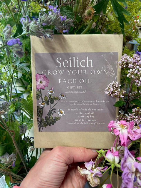 Grow Your Own Face Oil Gift Set - Seilich - Made Scotland