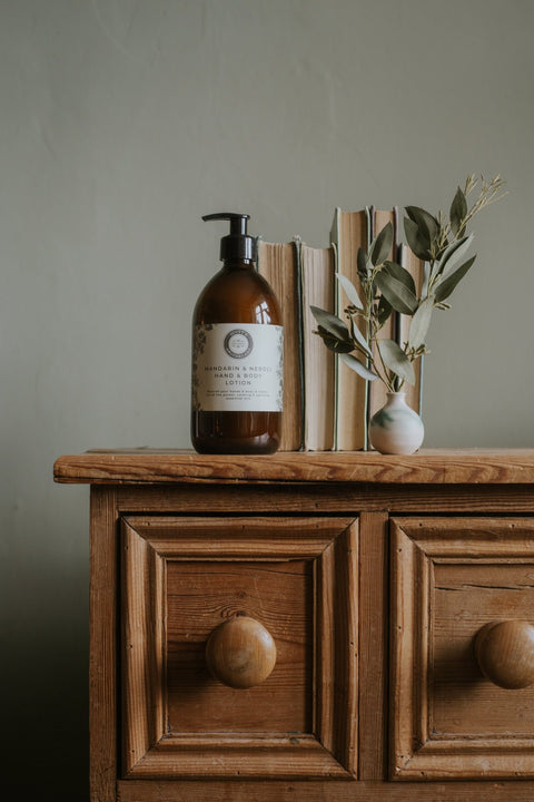 Hand and Body Lotion - Mandarin & Neroli - Scott's Apothecary - Made Scotland