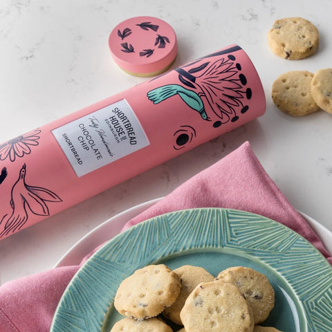 Handmade Scottish Shortbread Biscuits with Chocolate Chips - Shortbread House of Edinburgh - Made Scotland