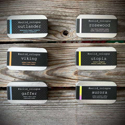 HIS & HERS | Solid Cologne (2-pack) - minted - The Solid Cologne Project - Made Scotland