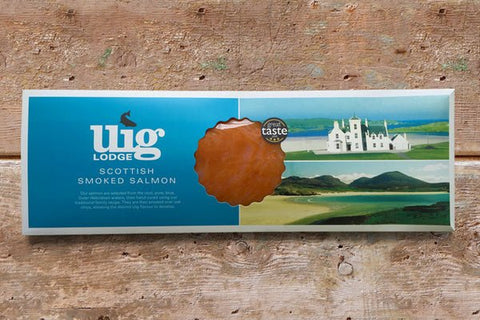 Hot smoked salmon (min. weight 1kg) - Uig Lodge - Made Scotland