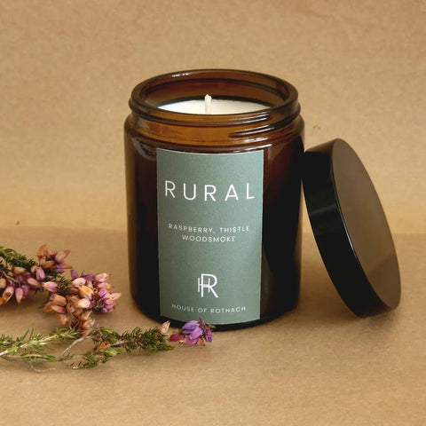 House of Rothach 18cl Candle - The Rural Glens - House of Rothach - Made Scotland