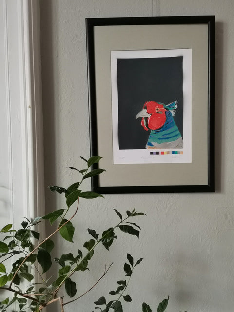 Pheasant Original Art by Dylan Bell