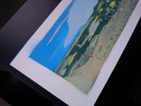 Original Scottish Art 'Eildon Hills'