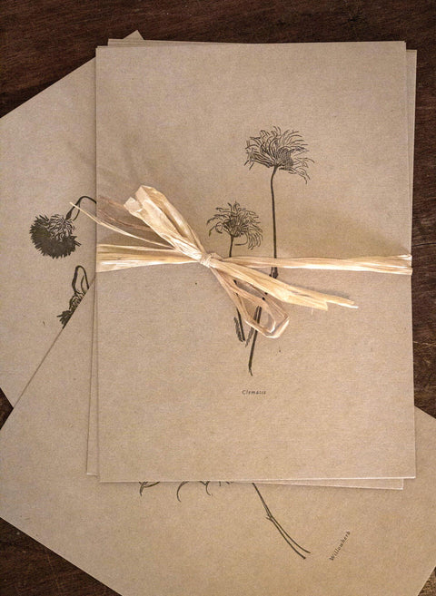 Letterpress Botanical Print Collection