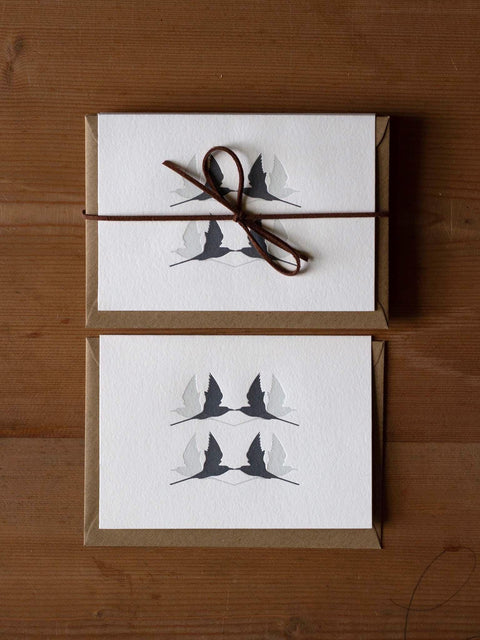 Letterpress Notecards - Arctic Terns