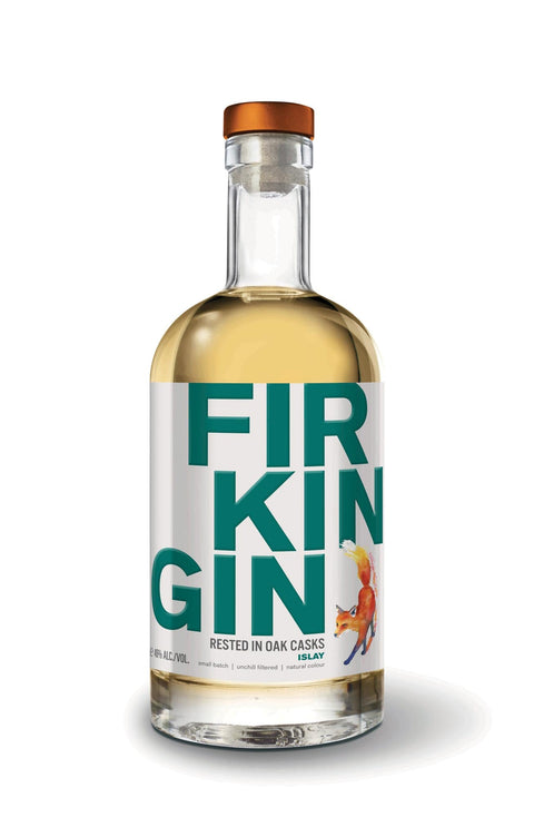 Islay Rested FIRKIN Gin - Gleann Mor Spirits Limited - Made Scotland