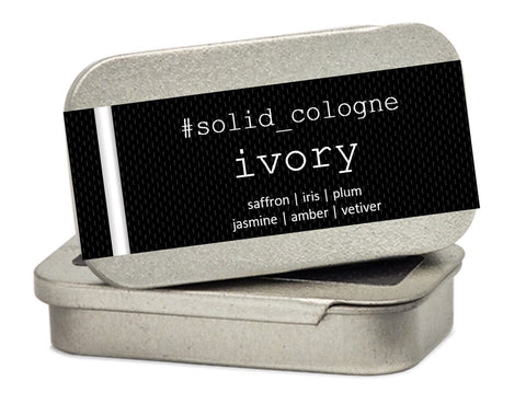 Ivory | Solid Cologne - The Solid Cologne Project - Made Scotland