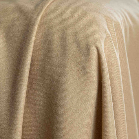 Large Light Camel Lightweight Luxury Cashmere Blanket - 100cm x 150cm - Ava Innes - Made Scotland