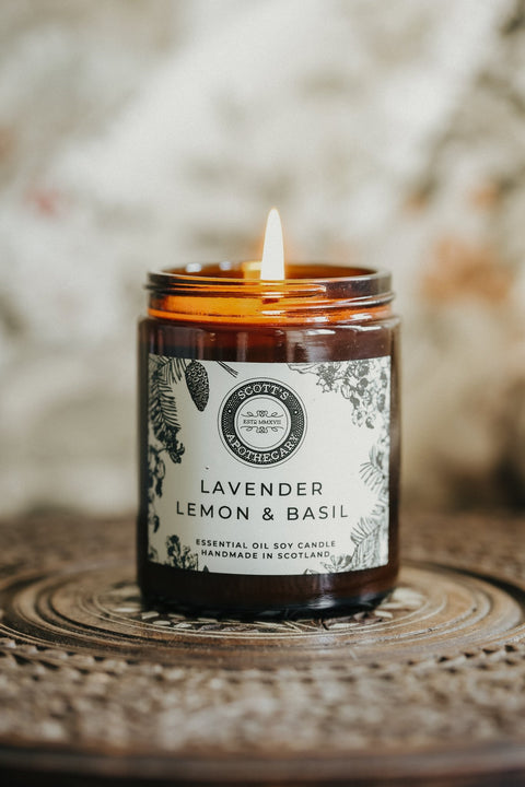 Lavender, Basil & Lemon - 500ml - Scott's Apothecary - Made Scotland