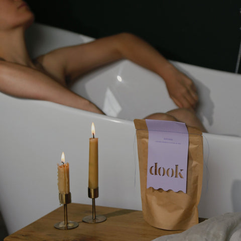 Lavender, Mandarin, Coriander & Cedar Bath Salts - 400g - DOOK | SALT SOAP - Made Scotland