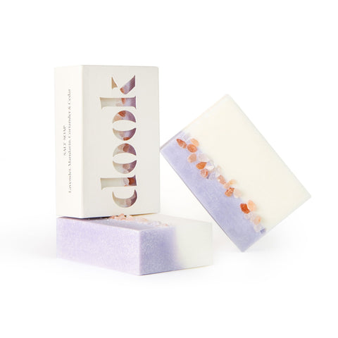 Lavender, Mandarin, Coriander & Cedar Handmade Soap - DOOK | SALT SOAP - Made Scotland