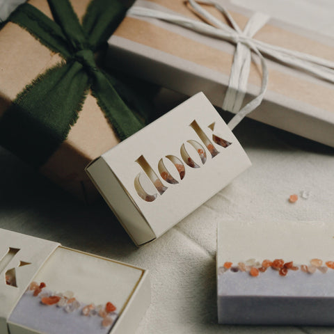 Lavender, Mandarin, Coriander & Cedar Salt Soap - 120g - DOOK | SALT SOAP - Made Scotland