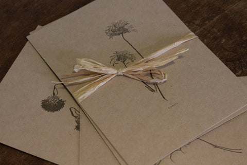 Letterpress Botanical Print Collection - The Hunter Press - Made Scotland