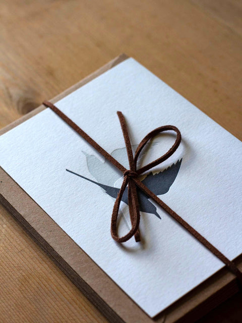 Letterpress Notecards - Arctic Terns - The Hunter Press - Made Scotland