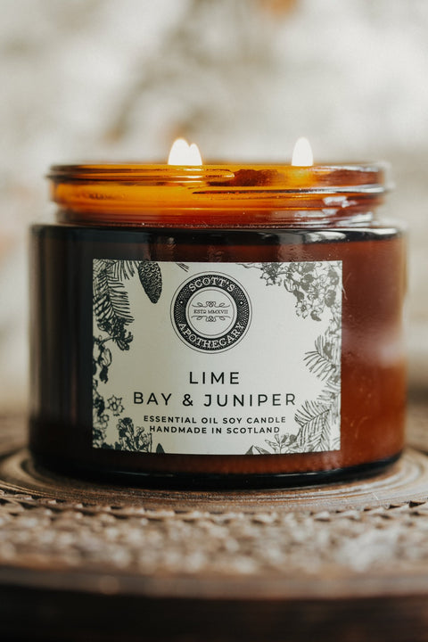 Lime, Bay & Juniper - 500ml - Scott's Apothecary - Made Scotland