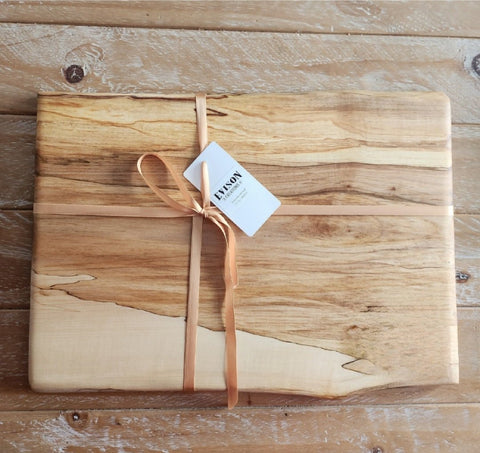 Live-Edge Hardwood Chopping Board - Medium - Evison Creations - Made Scotland