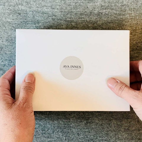 Luxury Cashmere Lavender Bag - Ava Innes - Made Scotland