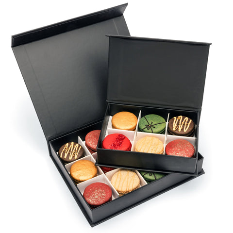 Luxury Christmas Macaron Box - 6 - Mademoiselle Macaron - Made Scotland