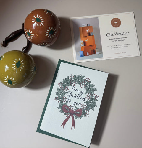 Made Scotland Gift Voucher in a Christmas Card - £25 voucher + £5 card - Made Scotland - Made Scotland