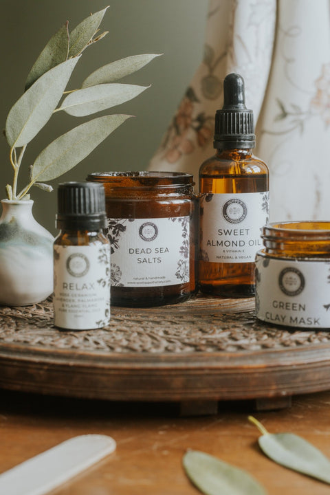 Make your own Body scrub, Face Mask and Body oil - Scott's Apothecary - Made Scotland