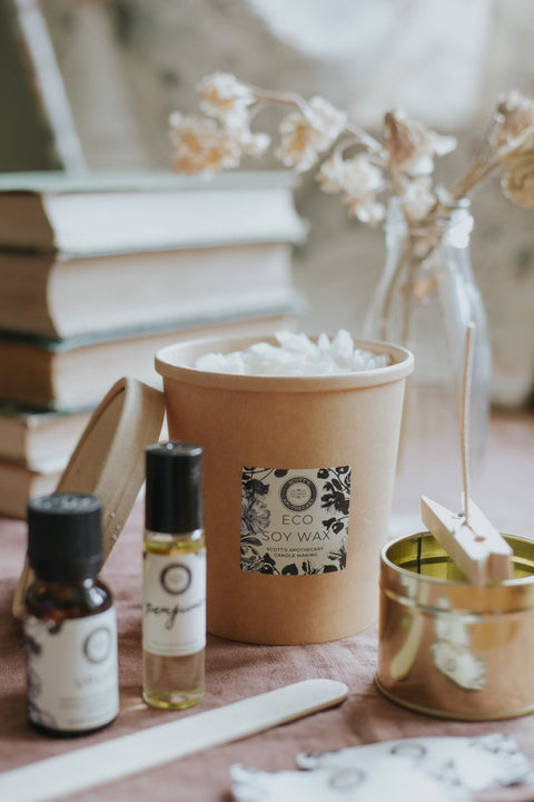 Make your own Natural Candles - relax - Scott's Apothecary - Made Scotland