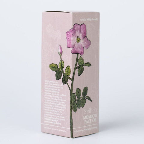 Meadow Face Oil - Glass bottle - Seilich - Made Scotland