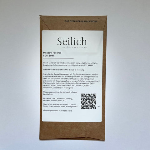 Meadow Face Oil - Refill - Seilich - Made Scotland