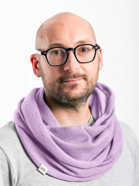Merino Wool Infinity Scarf - Field Green - Woolkind - Made Scotland