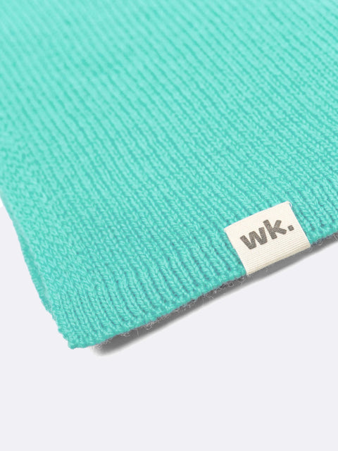 Merino Wool Neck Warmer - Harris Aqua - Woolkind - Made Scotland