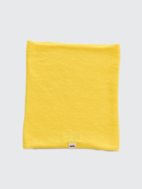 Merino Wool Neck Warmer - Sunshine Yellow - Woolkind - Made Scotland
