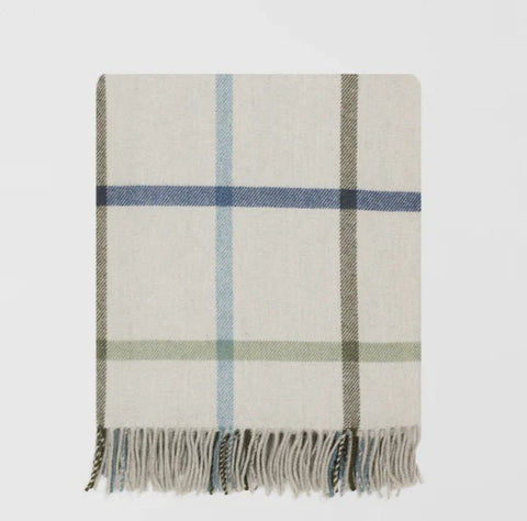 Milton Woollen Blanket, Glade - Made Scotland - Made Scotland