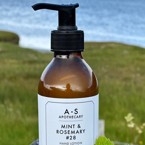 Mint & Rosemary Hand Lotion - A.S Apothecary - Made Scotland