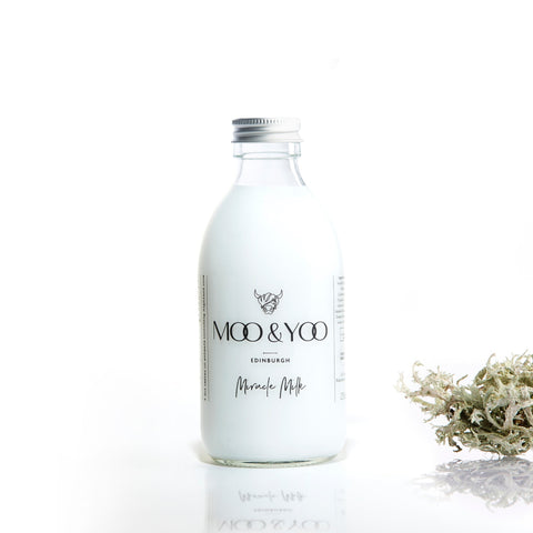 Miracle Milk - Leave - in Conditioner and Heat Protection - Aluminium Lid (250ml) - 250ml - Moo & Yoo - Made Scotland