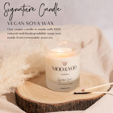 Moo Signature Candle - Moo & Yoo - Made Scotland