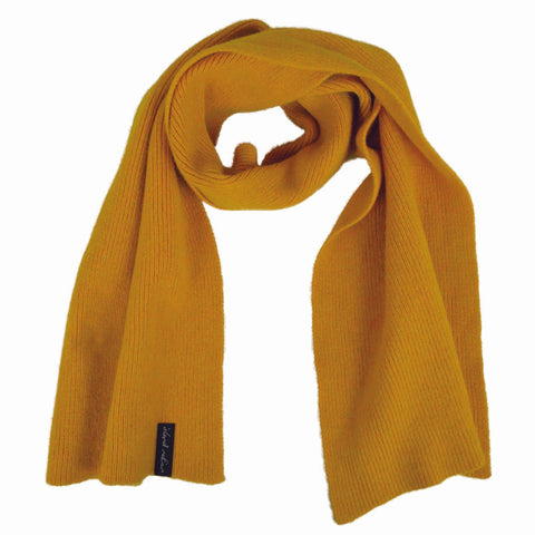 Unisex Scarf in Mustard Yellow