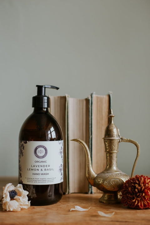 Organic Hand Wash and Lotion Set - Mandarin & Neroli - Scott's Apothecary - Made Scotland