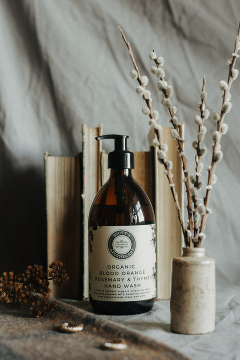 Organic Hand Wash - Blood Orange Rosemary & Thyme - Scott's Apothecary - Made Scotland