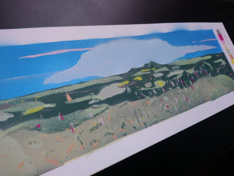 Original Scottish Art &39;Eildon Hills&39; - Bell's Galleries - Made Scotland