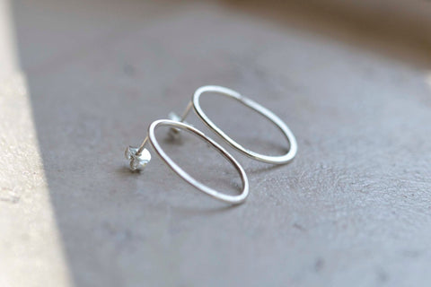 Pebble Earrings - Darte Jewellery - Made Scotland