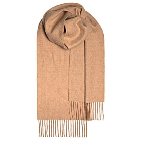 Plain Malt Scottish Lambswool Scarf by Lochcarron - Made Scotland - Made Scotland
