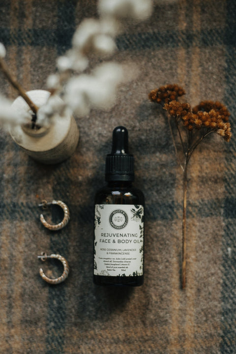 Rejuvenating Face & Body Oil - Scott's Apothecary - Made Scotland
