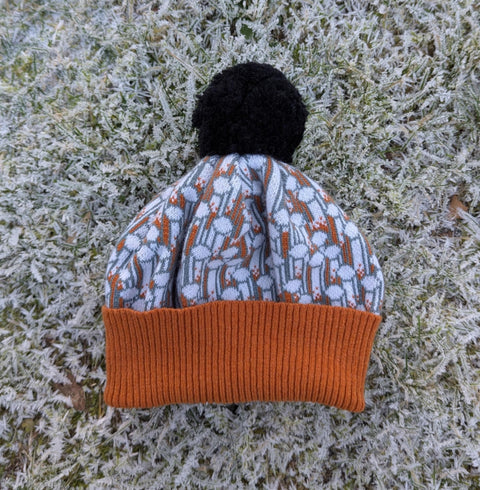 SAMPLE 'Staffa' Hat in Winter Bracken - Island Nation Studio - Made Scotland