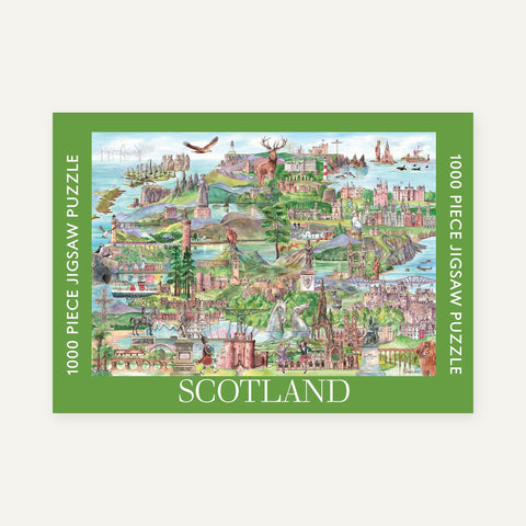 Scotland 1000-Piece Jigsaw Puzzle by KJ Lewis