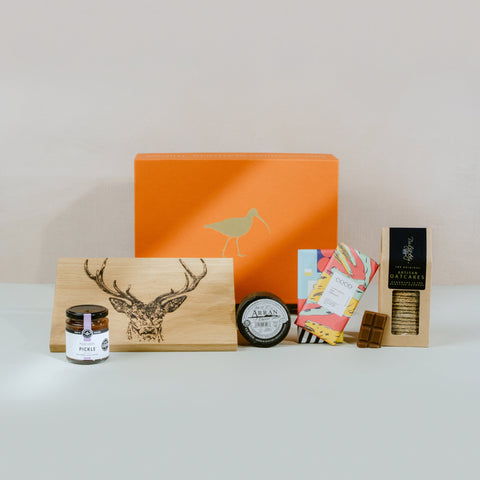 Scottish Cheese & Nibbles Gift Box - Made Scotland - Made Scotland