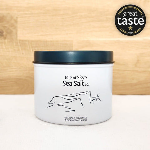 Sea Salt Crystals & Seaweed Flakes - For the kitchen 120g - Isle Of Skye Sea Salt Co. - Made Scotland