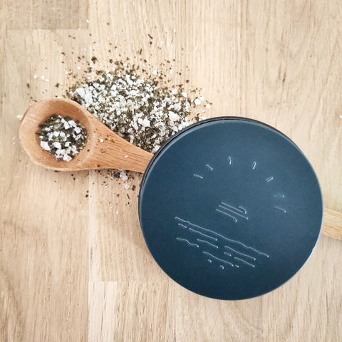 Sea Salt Crystals & Seaweed Flakes - For the kitchen 120g - Isle Of Skye Sea Salt Co. - Made Scotland