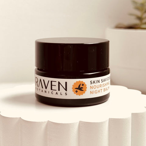 Skin Saviour Night Balm - Full Size 30g - Raven Botanicals - Made Scotland